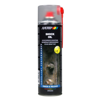 Spray pentru deblocare prin înghețare locală MOTIP Shock Oil, 500ml 090305C
